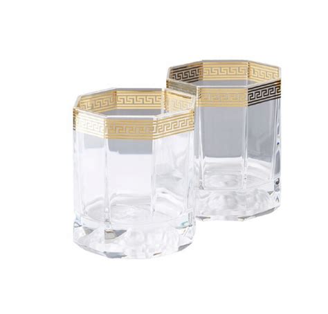 szklanki do whisky versace|Zestaw 2 szklanek do whisky Versace Crystal Lumiere Hase.